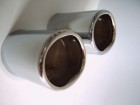 BMW 323ti Z3 2,8 Auspuffblenden Chrom Blenden 323 ti