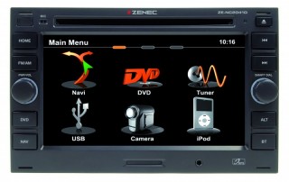 ZENEC ZE-NC2041D E>GO Naviceiver VW Audi Seat Golf Passat Sharan A4 A6